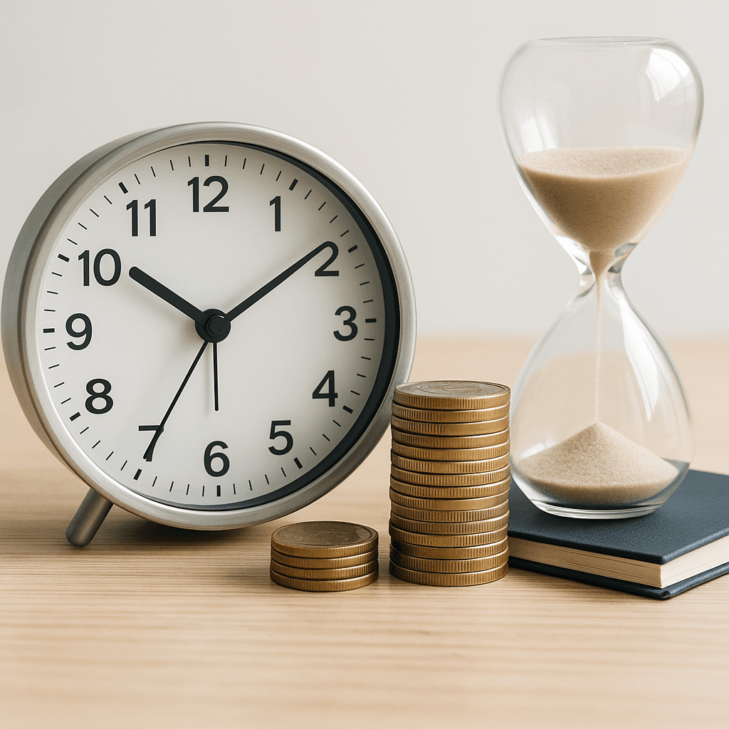 Tempo é dinheiro